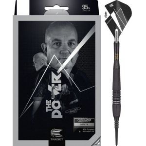Fléchettes - Target - Power 9five Gen 8 - 95% Tungstène - 18g - Design Torpille
