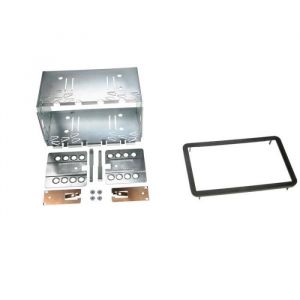 Adaptateur de façade 2-DIN - Alfa - 159/Brera/Spider - Noir - Universel - Voiture