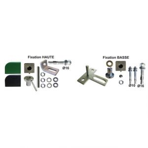 Kit pivot de portail à cheviller ING FIXATIONS - section carré 45x45mm - A011100