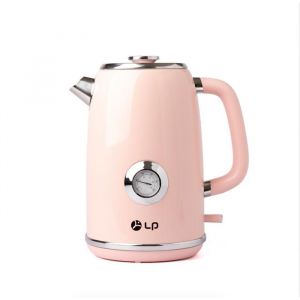 Bouilloire-Bouilloire en acier inoxydable-Contr&ocirc;le de la temp&eacute;rature-Pour la maison-rose