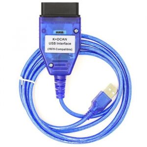 C&acirc;ble OBD2 K+DCAN avec interrupteur pour outils BMW FTDI FT232RL EDIABAS NCS Expert ISTA