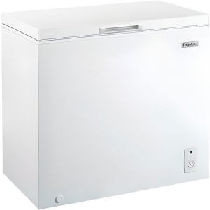 Cong&eacute;lateur coffre blanc FrigeluX CCO300BE &ndash; 290 L &ndash; Classe E &ndash; Autonomie 33h &ndash; D&eacute;givrage facile &ndash; Panier &ndash; 1074 cm