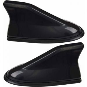 2PCS Antenne Toit Qashqai Universal Auto Voiture Plastique Aileron de Requin en Forme de Base Antenne pour Voiture Antenne Radio F