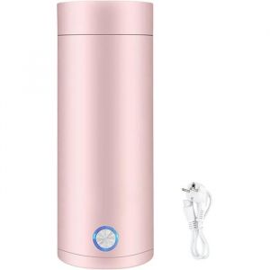Bouilloire Électrique de Voyage 3 en 1 - Rose - 400ML - 300W