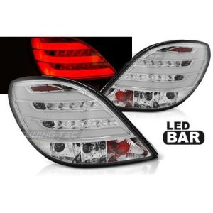 Paire de feux arriere Peugeot 207 06-09 LED BAR Chrome