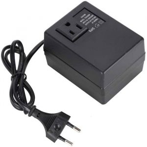 Convertisseur de tension 220V vers 110V transformateur 300W adaptateur de prise EU