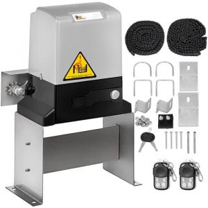 Motorisation portail coulissant - VEVOR - 600 kg - T&eacute;l&eacute;commande 305 m