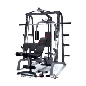 Rack a exercice Marcy Deluxe SM4000 noir - musculation acier