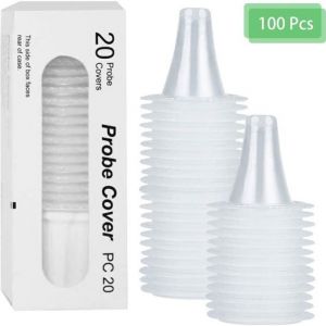 Embouts pour thermom&egrave;tre - Braun ThermoScan - 100 pi&egrave;ces - Compatibles tous mod&egrave;les - Utilisation int&eacute;rieure