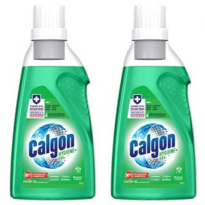 Lot de 2 Gels Hygiène Plus Anticalcaire Nettoyant pour Lave-linge - 750 ml