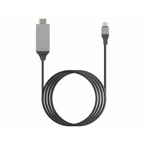 Câble USB-C vers HDMI - CALLSTEL - 2 m - Transfert 4K - Compatible Samsung DeX - Haute résolution
