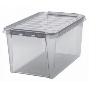 Bo&icirc;te de rangement - SMARTSTORE - Colour 45 - 47 litres - Polypropyl&egrave;ne - Gris