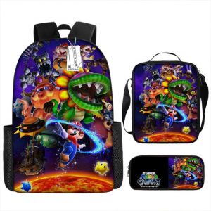 Sac à dos Mario Kart enfant–Sac à dos mignon et fonctionnel pour écoliers–Cartable animé pour enfants–Idéal pour lécole-Type-9