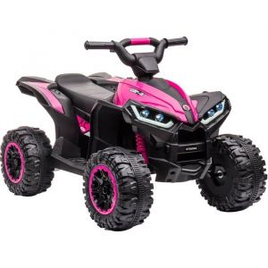 Quad électrique enfant HoerFuriy 12V pour 3-8 ans rose