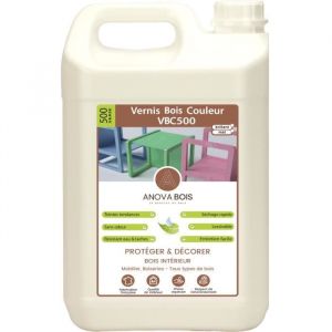 Peinture - Vernis - Traitement (Lasure - Effets Decoratifs) - Vernis Bois Couleur VBC500 - Meubles & Bois Int&eacute;rieurs - 17 Couleurs