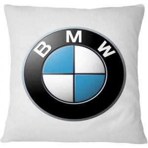 Housse de coussin - BMW - Personnalisable - 40x40 cm - Toucher peau de p&ecirc;che - Lavable &agrave; 30&deg;C