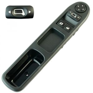 Commande l&egrave;ve vitre pour Citroen C3 Picasso et Peugeot 207 et 207+ (2008-2017) avant gauche (c&ocirc;t&eacute; conducteur)