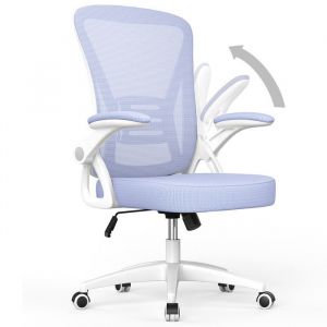 Chaise de Bureau Ergonomique BIGZZIA Fauteuil de Bureau Hauteur Ajustable50 x 50 x (92-102)cm Poids Max 150kg Violet