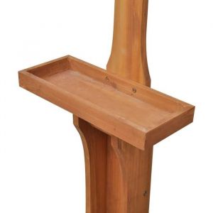 Douche extérieure en bois pour jardin terrasse piscine ou camping – idéale cour arrière et plein air