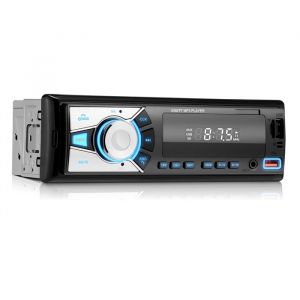 Autoradio Bluetooth  Poste Radio Voiture Bluetooth Supporte USB/AUX/SD/TF/MP3 7 Couleurs Éclairage 4x45W Autoradio 1 Din