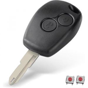 Coque Clé Dacia Compatible pour Dacia Duster Logan Logdy Sandero Boitier Clé Dacia Duster TéLéCommande Dacia Clef Dacia Sandero