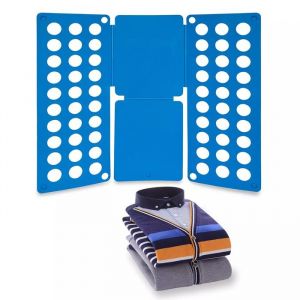 Planche à Plier Le Linge Plieur de Vêtements Pantalons Chemises T-Shirts Outil Pratique et Durable pour Meilleure Organisation
