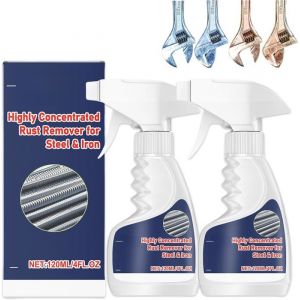 Dissolvant antirouille robuste pour m&eacute;tal spray antirouille puissant pour m&eacute;tal d&eacute;tachant de rouille robuste
