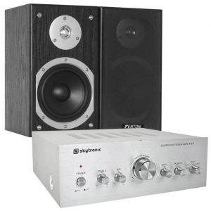 Ensemble HiFi - SkyTronic - Kit sono DJ - 280 watts - Amplificateur et haut-parleurs - Filaire