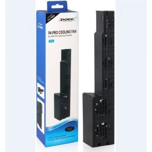 Ps4 Pro Ventilateur de refroidissement Ps4 Pro Cooler Heat Exhauster Ventilateur pour PS4 Pro Console ( Noir)