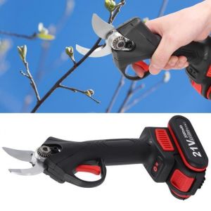 Fafeicy s&eacute;cateur &eacute;lectrique professionnel S&eacute;cateur au lithium S&eacute;cateur &eacute;lectrique sans fil rechargeable pour branche de coupe
