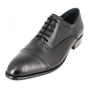 Chaussure Richelieu homme de Ville en cuir noir RN807 39
