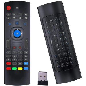 Air Mouse pour Android TV Box clavier sans fil MX3 Pro 24 GHz télécommande Smart TVtélécommande Android