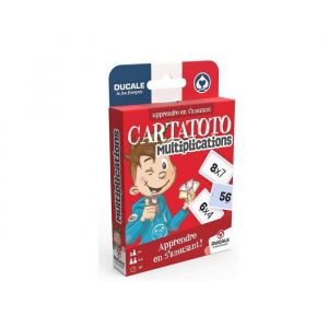 Jeu de Carte : Cartatoto Multiplications - Jeu educatif Enfant - Jeu De societe Nouvelle Version