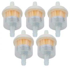 5Pcs Filtre à essence essence pour Honda GXV160 GX160 GX270 GX390 168F 188F Moteur Broyeur Tondeuse À Brosse Pompe À Eau Générateur