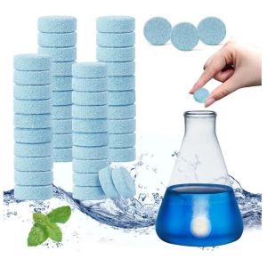 Lot de 100 Tablettes Pastilles Lave Glace Pastille Lave Glace Concentr&eacute; Liquide Lave Glace Voiture 400 L Tablettes de Nettoyage