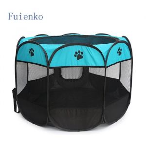 Parc à Chiots Clôture - Marque - Octogonal - Pliable - 73x73x43 cm - Résistant à leau