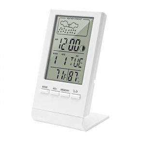 Thermom&egrave;tre Hygrom&egrave;tre Int&eacute;rieurThermom&egrave;tre Digital &agrave; Haute Pr&eacute;cision Moniteur de Temp&eacute;rature et Humidim&egrave;tre