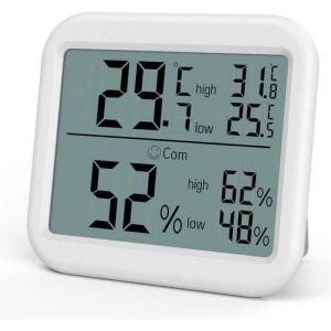 Thermo-hygromètre Électronique ORIA Petit Thermomètre numérique hygromètre intérieur ℃/℉ Station météo