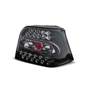 Paire de feux arriere VW Golf 4 97-03 noir led (W09)