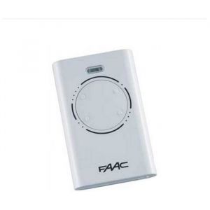 T&eacute;l&eacute;commande - FAAC - XT4 868 SLH - Auto-apprentissage - 4 canaux - Blanc