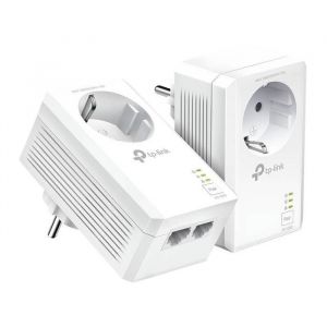 CPL 1000 Mbps - TP-Link TL-PA7027P KIT - 2 Port Gigabit et Prise Intégrée - Pack de 2 CPL - Reconditionné
