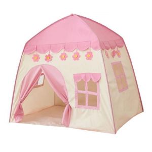Ch&acirc;teau de princesse tente de jeu tipi pour enfants grande maison de jeux en tissu Oxford pour enfants