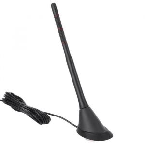 ARAMOX Antenne DAB + FM de voiture Antenne DAB+FM Amplifi&eacute;e Active de Voiture Antenne Radio de Toit Num&eacute;rique &Eacute;tanche 12V