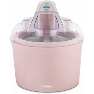 Sorbetière 15 L Glace Prête En 30 Minutes Programmable Ecran Lcd Couvercle Transparent Arrêt Automatique Crème Glacée 12 W