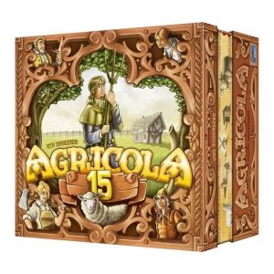 Jeu de soci&eacute;t&eacute; Agricola - Lookout Games - &Eacute;dition 15&egrave;me anniversaire - Espagnol