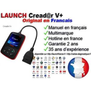 LAUNCH CREADER V+ / VI - Interface Diagnostique MULTI-MARQUES / OBDII VAGCOM AUTOCOM DELPHI ELM327 ACTIA LEXIA CAN CLIP