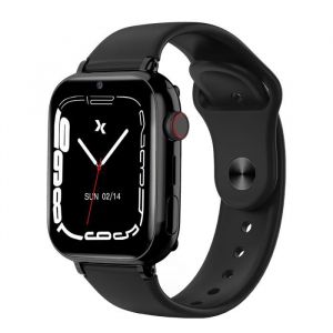 Montre Connectée pour Senior FW59 4G IP65 avec GPS Maxcom Noir