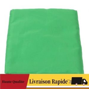 &Eacute;cran de fond de photo vert tissu d&eacute;cran vert 2x3 m pour studio photo vid&eacute;o professionnel diffusion en direct