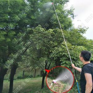 Pulv&eacute;risateur - TD&reg; - 50-250cm - Acier inoxydable - Rampe t&eacute;lescopique - Jardinage