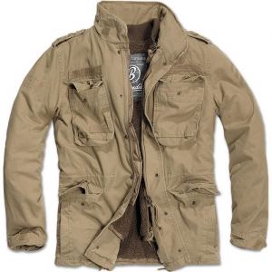 Veste M-65 Giant - Brandit - Camel - Taille 4XL - D&eacute;tachable - Vintage - Homme